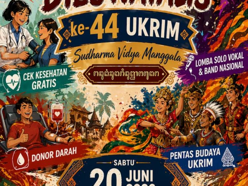 PUNCAK DIES NATALIS KE-44 UKRIM