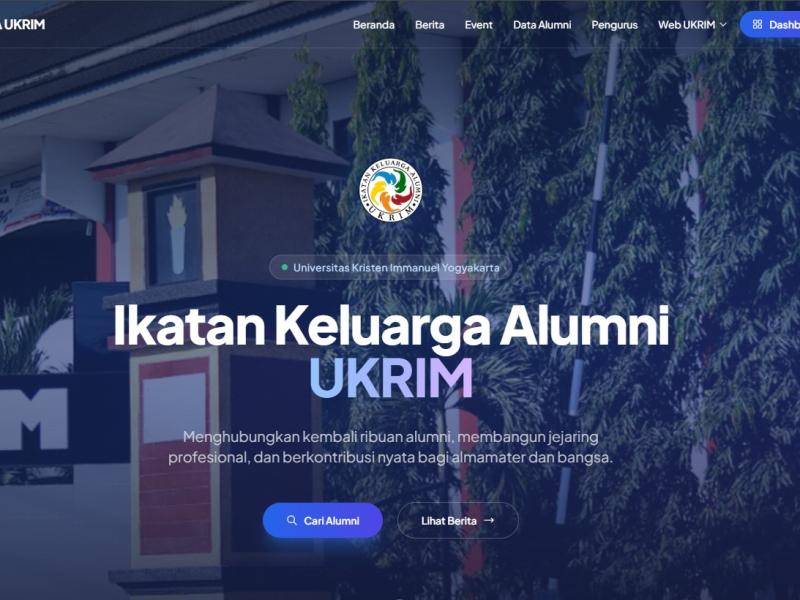 Tutorial Pembukaan Akun Alumni di Website IKA UKRIM
